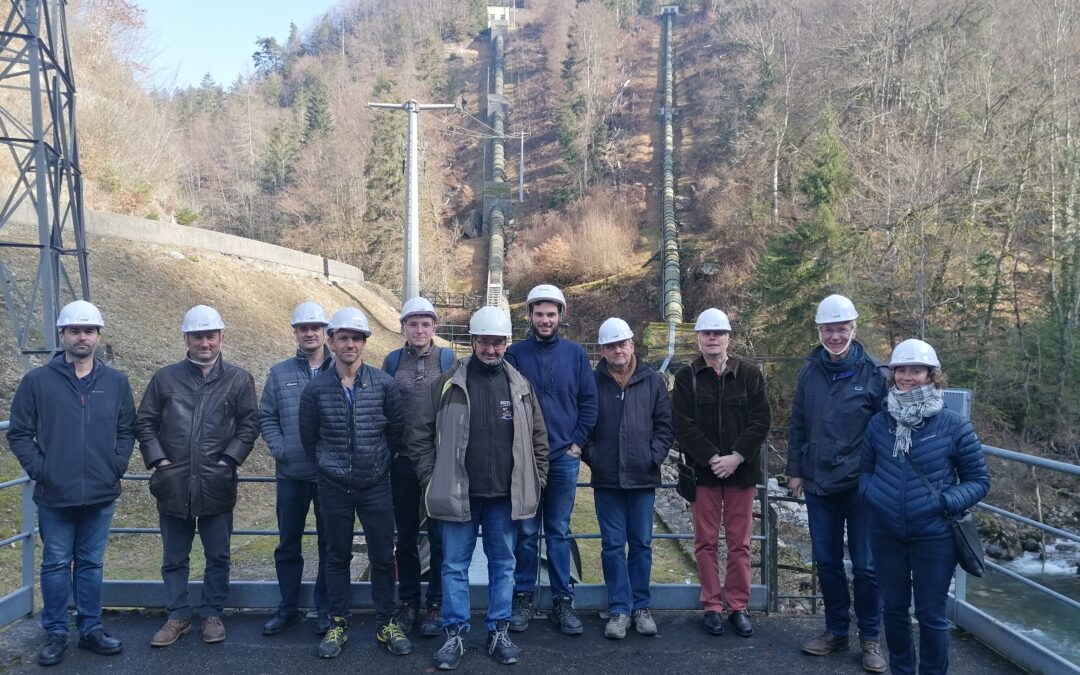 Visite de la centrale Hydro-électrique et du barrage de Bioge